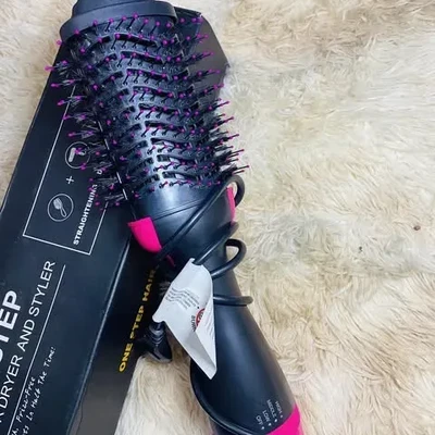One step hair dryer and styler